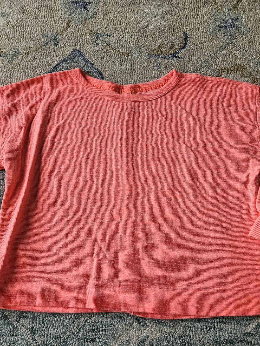 Aerie Coral Pink Lounge Sweatshirt - XS